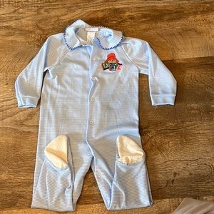 Unisex One Piece Snap Footie Pajamas